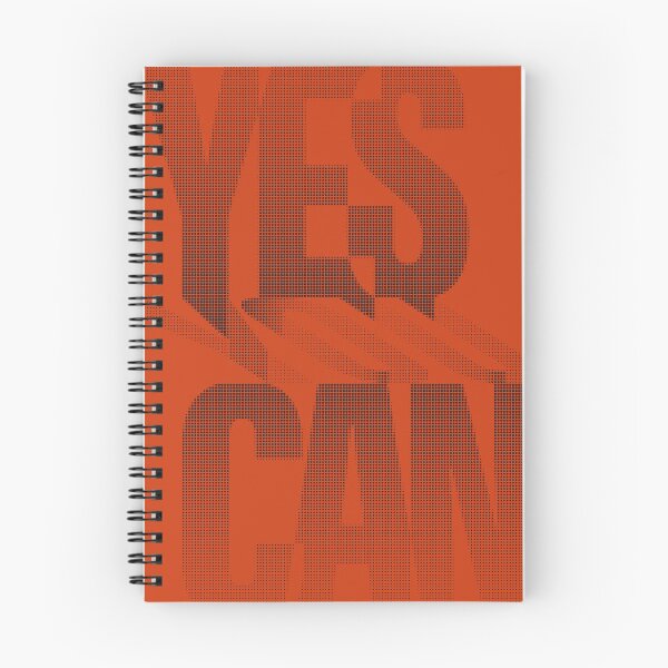 Item preview, YES YOU CAN Halftone Pop Art Motivational Slogan Typography designed and sold by Form & Function.