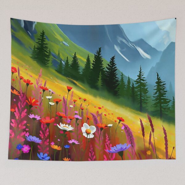 Item preview, Alpine Flower Symphony designed and sold by ChrisButler.