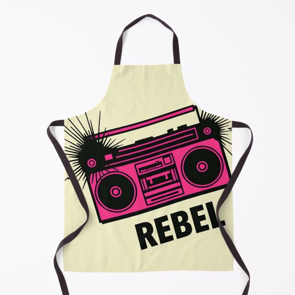 Item preview, Neon Boombox Rebel – Retro 80s Music Aesthetic designed and sold by Imaginationbeyond.