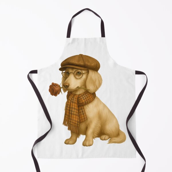 Item preview, Vintage Elegance Dachshund with Rose designed and sold by WhispersWear.