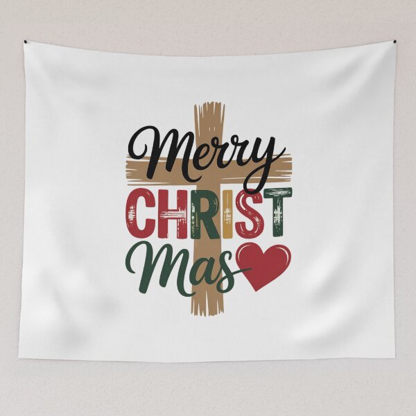 Item preview, Merry Christmas Jesus Christ Xmas Ready To Press Christmas Christmas Ready For Press Xmas designed and sold by VENOM0RIOT.
