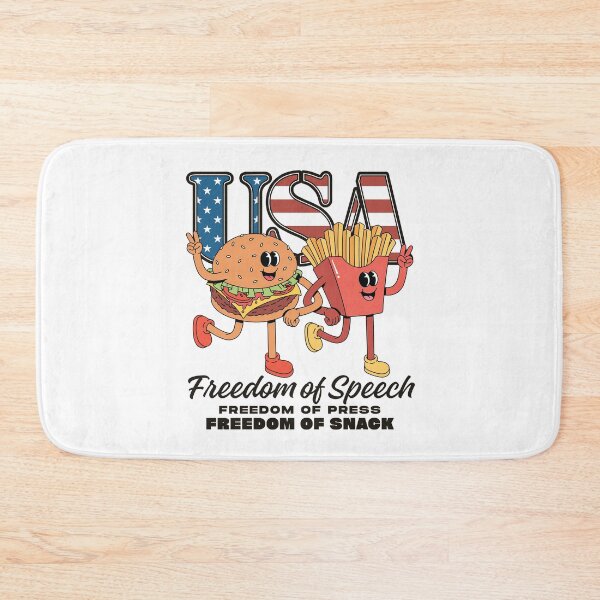 Item preview, America (USA): freedom of speech, freedom of press, freedom of snack designed and sold by Peerless-Prime.