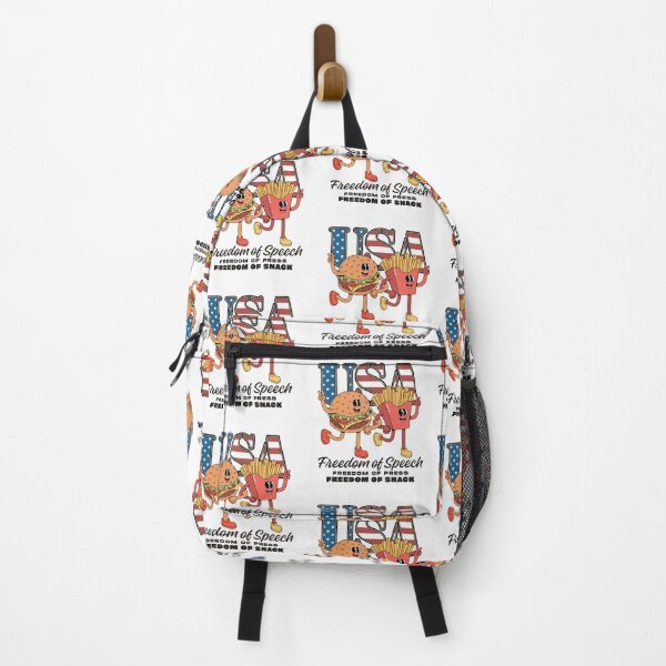 Item preview, America (USA): freedom of speech, freedom of press, freedom of snack designed and sold by Peerless-Prime.