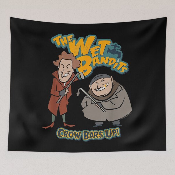 Item preview, Home Alone – Funny Wet Bandits Cartoon Style Art designed and sold by Elsa Skyler.