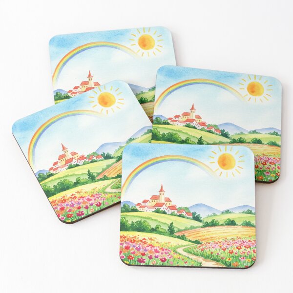 Item preview, Peaceful rural landscape designed and sold by Design4uStudio.