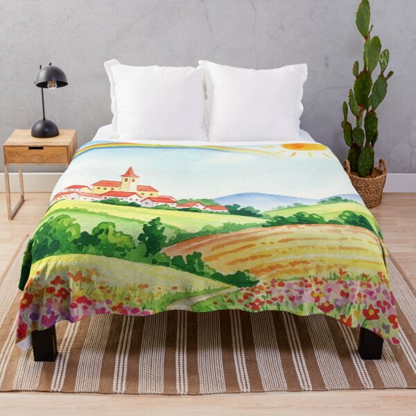 Item preview, Peaceful rural landscape designed and sold by Design4uStudio.