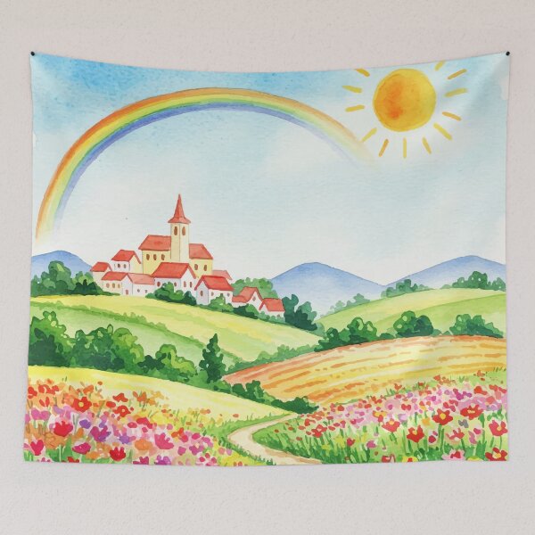Item preview, Peaceful rural landscape designed and sold by Design4uStudio.