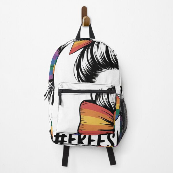 Item preview, Free Sister Hug Messy Bun Rainbow Lgbt Pride Month designed and sold by TorjeARTStore.