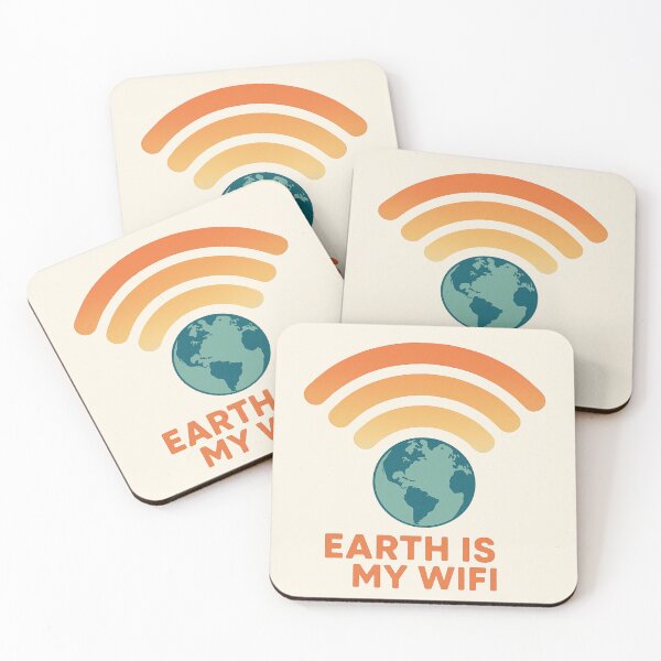 Item preview, Earth Is My WiFi – Eco-Spiritual Connection designed and sold by HiteshArt111.