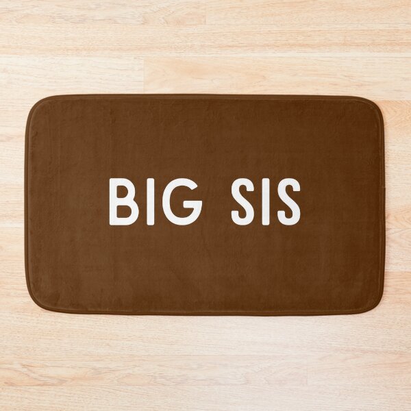Item preview, Big Sis Shirt, Funny Sister Shirt designed and sold by Sleepy Cat Design.