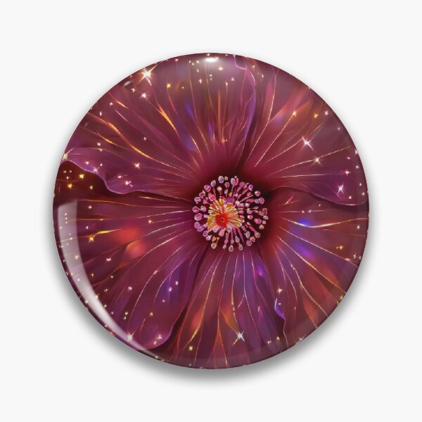 Item preview, Semi real Hibiscus grandiflorus AI art. designed and sold by EatherReal.