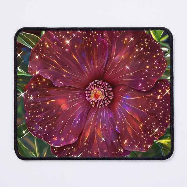 Item preview, Semi real Hibiscus grandiflorus AI art. designed and sold by EatherReal.