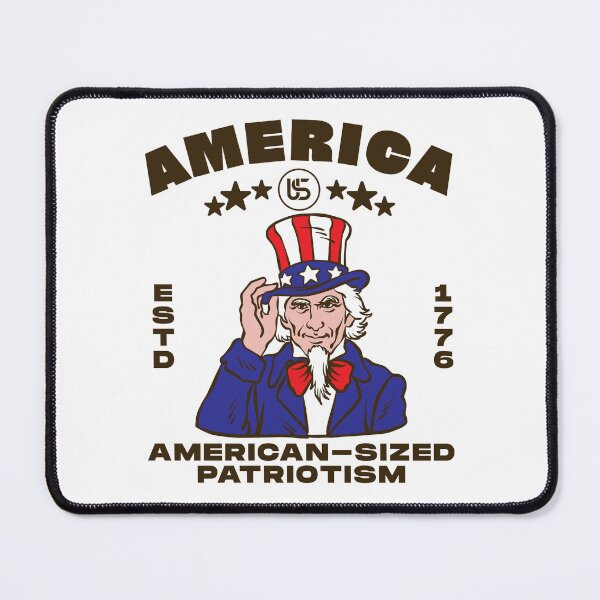 Item preview, American sized-patriotism (USA) designed and sold by Peerless-Prime.
