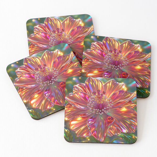 Item preview, Semi real Hibiscus grandiflorus AI art. designed and sold by EatherReal.