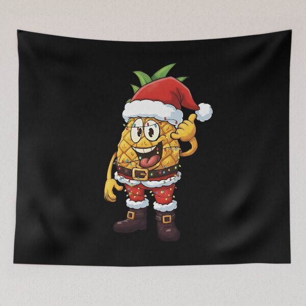 Item preview, Funny Pineapple Santa Christmas T-Shirt designed and sold by LashondaGreen89.