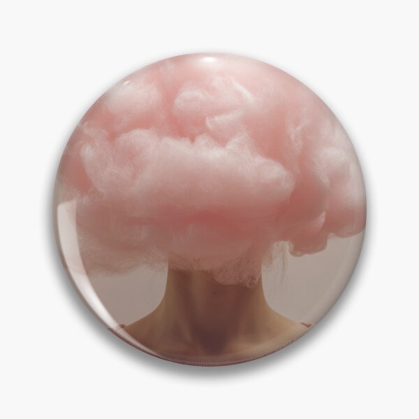 Item preview, Pink cloud art display designed and sold by anytka.