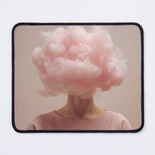 Item preview, Pink cloud art display designed and sold by anytka.