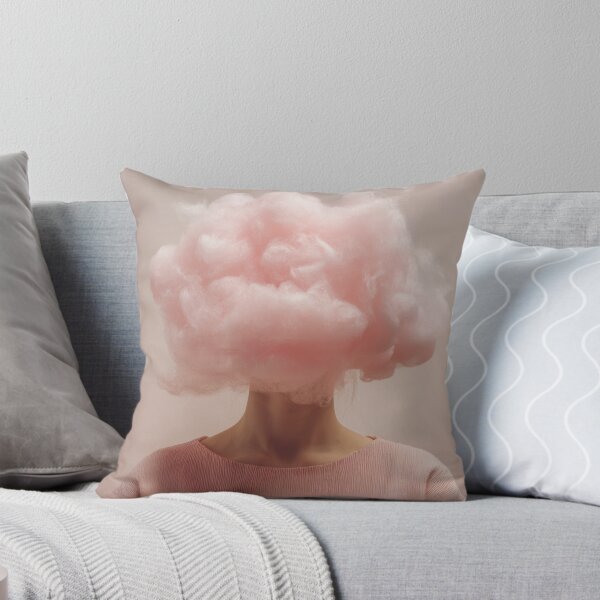 Item preview, Pink cloud art display designed and sold by anytka.