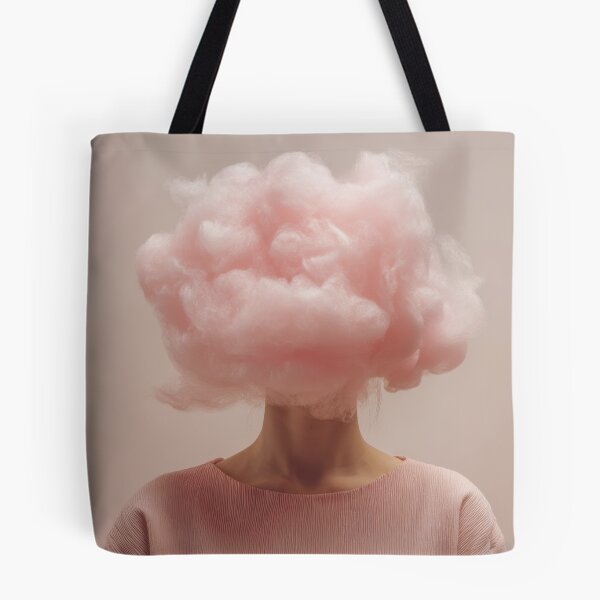 Item preview, Pink cloud art display designed and sold by anytka.