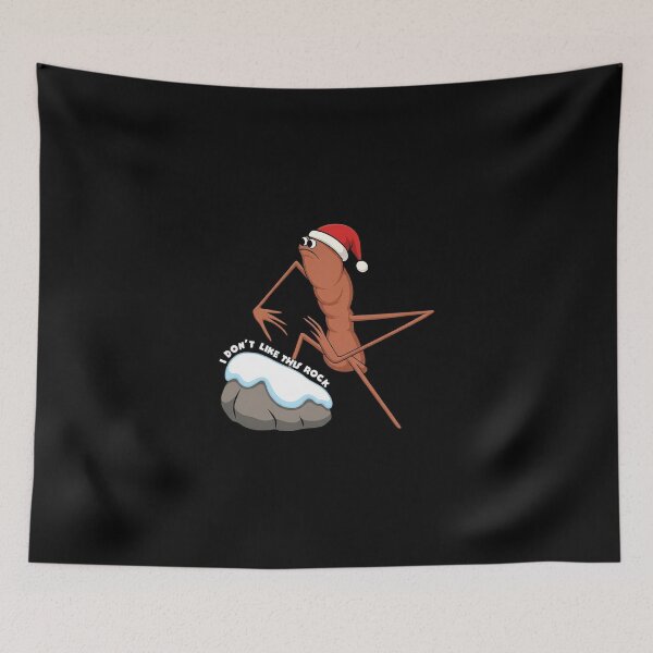 Item preview, I dont Like This Rock Marcus The Worm Xmas Christmas Holidays designed and sold by DeionGoldner.