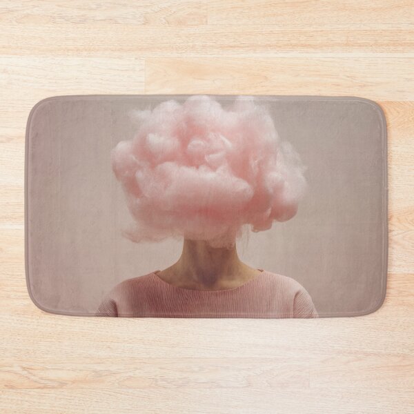 Item preview, Pink cloud art display designed and sold by anytka.