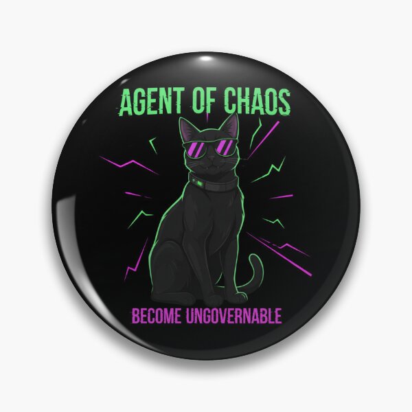 Item preview, Agent of Chaos Become Ungovernable designed and sold by Oommen Studio .