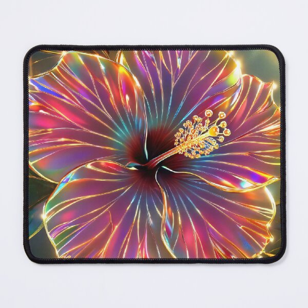 Item preview, Semi real Hibiscus grandiflorus AI art. designed and sold by EatherReal.