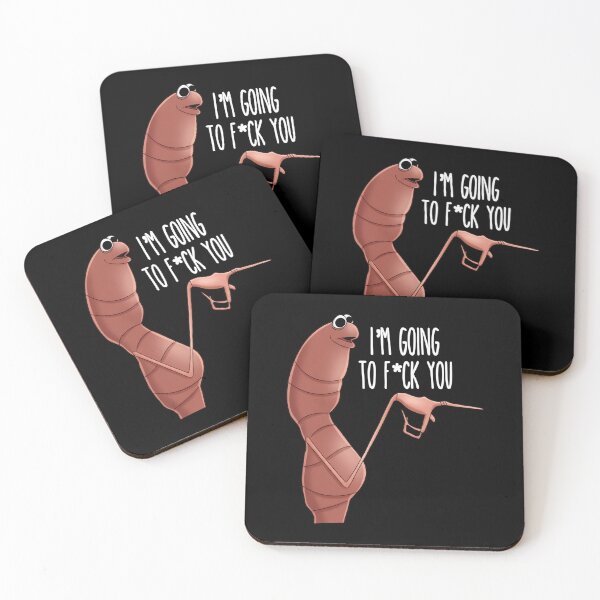 Item preview, Marcus The Worm I'm Going To Fck You Funny Meme Sarcastic designed and sold by DeionGoldner.