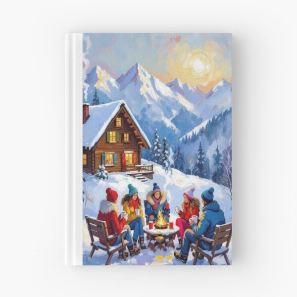 Item preview, Winter Glow - Alpine magic, fireplace light & snow magic – Cozy vibes for your home designed and sold by FotoworldEdel.