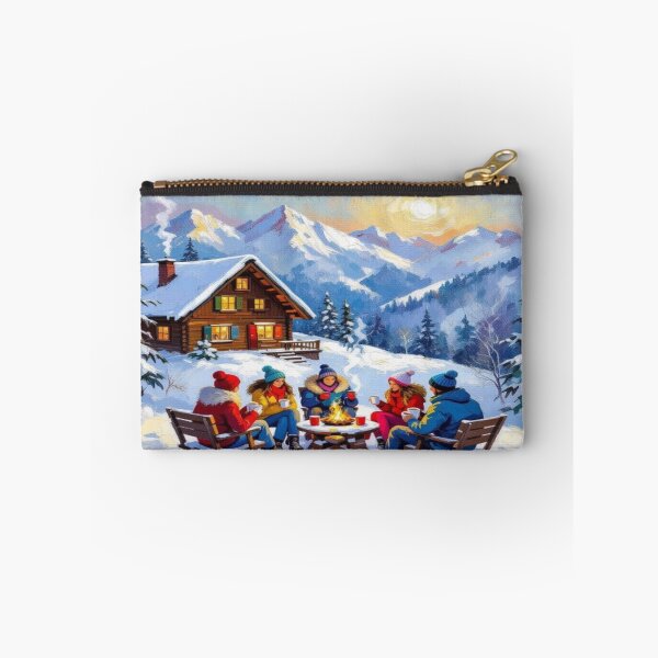 Item preview, Winter Glow - Alpine magic, fireplace light & snow magic – Cozy vibes for your home designed and sold by FotoworldEdel.