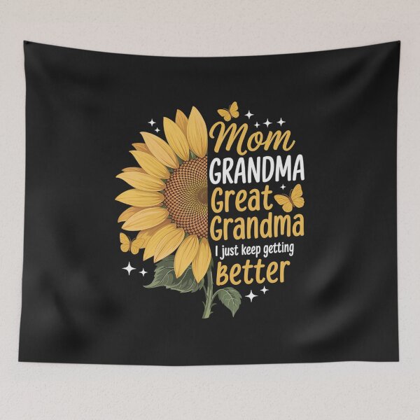 Item preview, Mom Grandma Great Grandma Sunflower Mother's Day 2025 Women designed and sold by JessicaWalshdf.