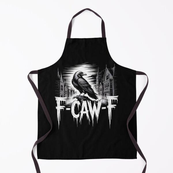 Item preview, F Caw F Crow Halloween Raven designed and sold by NewIdeasSArt.