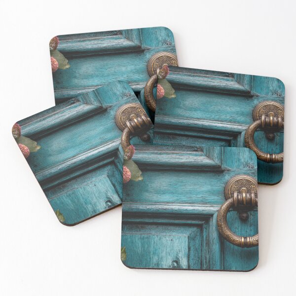 Item preview, Garden door with bronze knocker designed and sold by anytka.