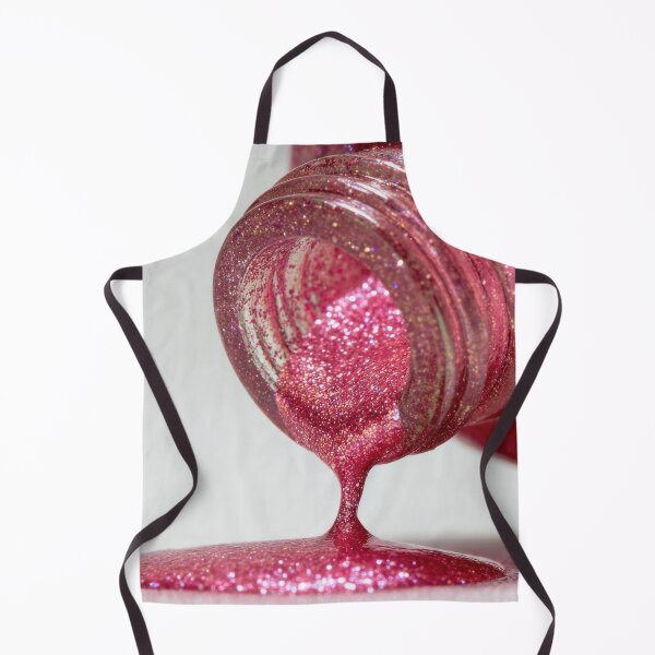 Item preview, Pink glitter polish spills designed and sold by anytka.