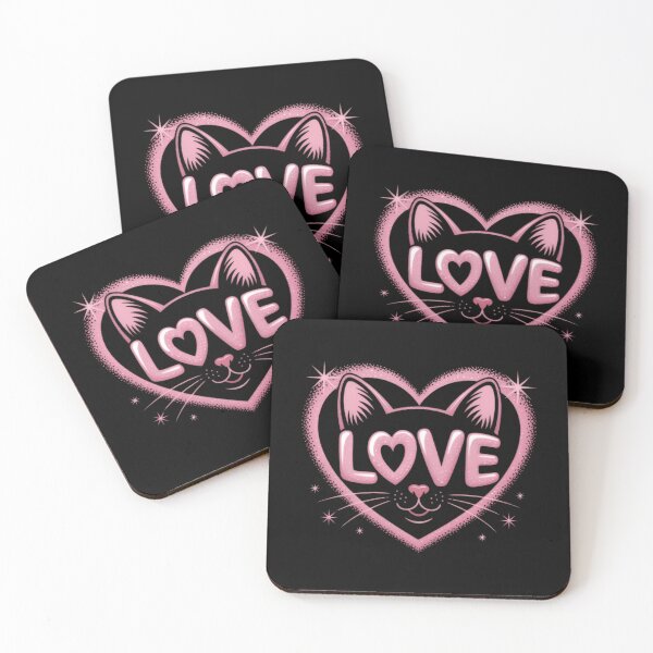 Item preview, Sparkling Cat Love designed and sold by Celebrate & Sparkle.