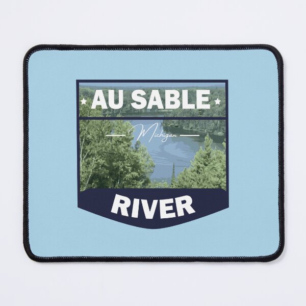 Item preview, Au sable river in Michigan designed and sold by Donutlovers.