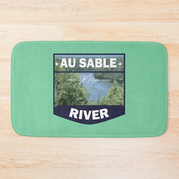 Item preview, Au sable river in Michigan designed and sold by Donutlovers.