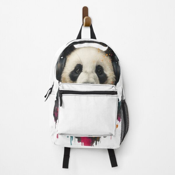 Item preview, Chill Panda – Panda with Headphones & Hoodie (Splash Art Style) designed and sold by thtCMRAguy.