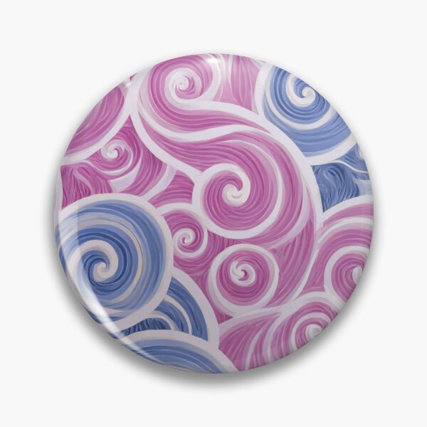 Item preview, New Zealand Māori Paua Pattern Koru Design 608 designed and sold by GrinGalore.