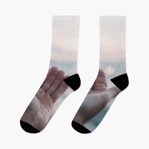 Item preview, Open hands reaching towards the sea designed and sold by anytka.