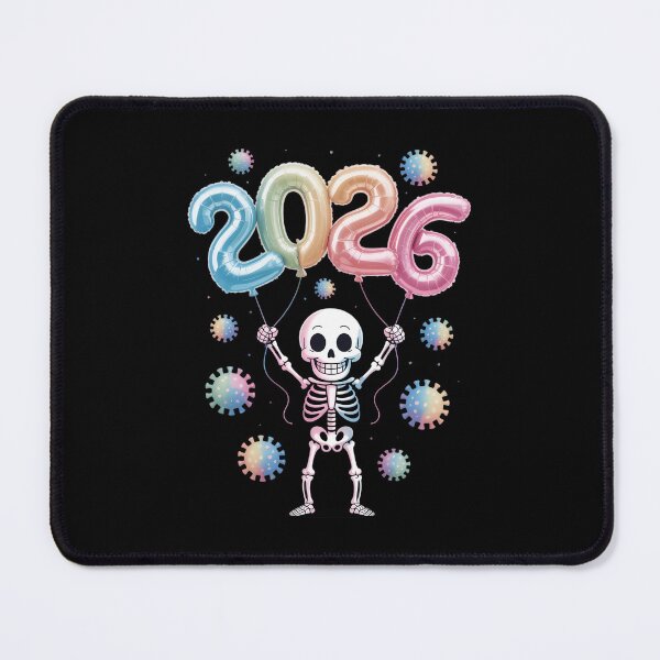 Item preview, Happy New Year 2026 Coquette New Years Skeleton 2026 designed and sold by VENOM0RIOT.