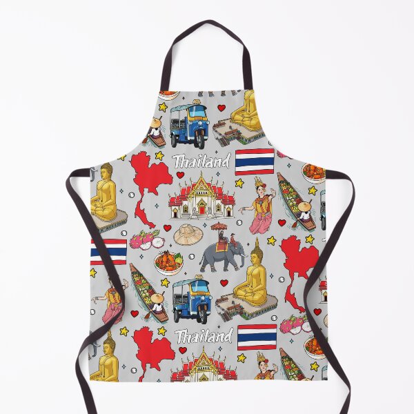 Item preview, Thailand Culture Collage, Iconic Landmarks & Traditions Art designed and sold by mashmosh.