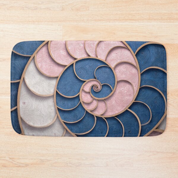 Item preview, New Zealand Māori Paua Pattern Koru Design 610 designed and sold by GrinGalore.