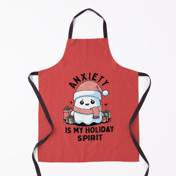 Item preview, Anxiety is my Holiday Spirit Funny Christmas designed and sold by Lorena Tiana.