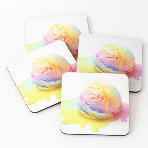 Item preview, Melting colorful ice cream designed and sold by anytka.
