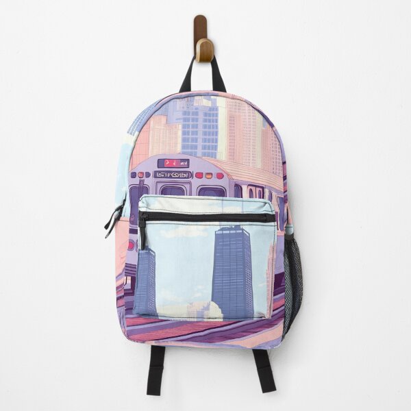 Item preview, Train cruising downtown designed and sold by anytka.