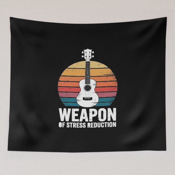 Item preview, Hawaiian Ukulele Uke Weapon of Stress designed and sold by KingsLife1994.