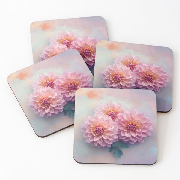 Item preview, Pastel Dahlias designed and sold by Visual-Elixir.