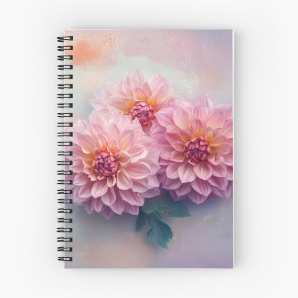Item preview, Pastel Dahlias designed and sold by Visual-Elixir.