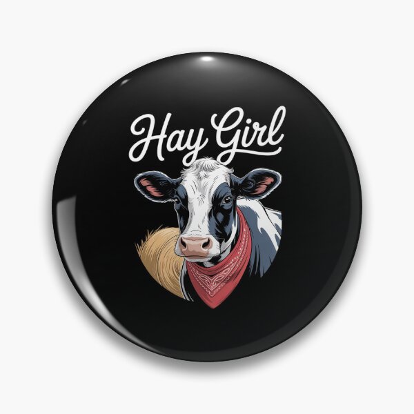 Item preview, Hay Girl Farmer Funny Cattle Cow Farm designed and sold by KingsLife1994.